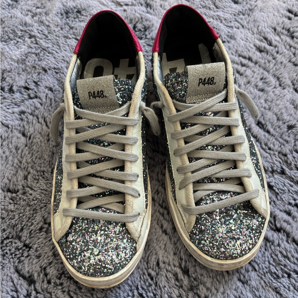 P448 Glitter Shoes
